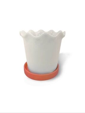 Target Bullseye Playground Summer 2026 Scalloped Ceramic Planter - Pink